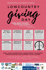 Lowcountry giving day graphic