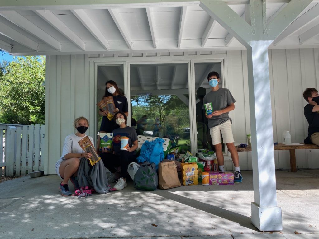 Porter Gaud Volunteer Program at Hallie Hill Animal Sanctuary