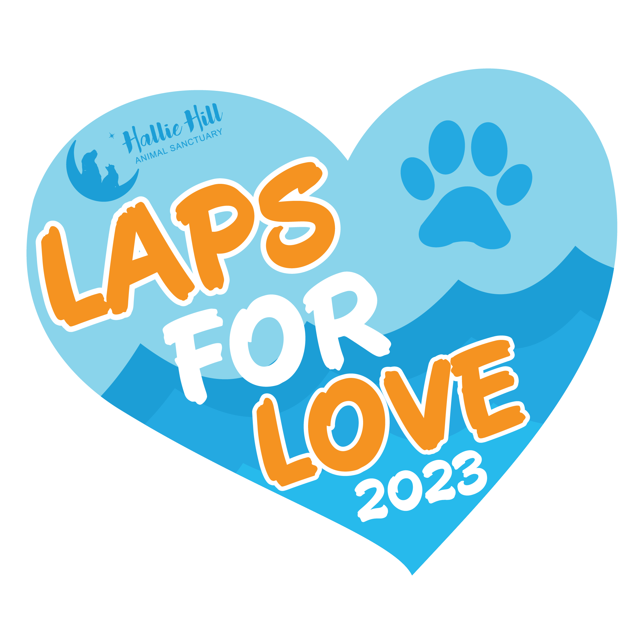 Laps for Love Logo - 2023