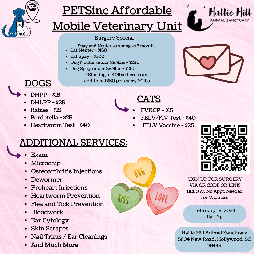 Hallie Hill & PETSinc Affordable Mobile Veterinary Unit