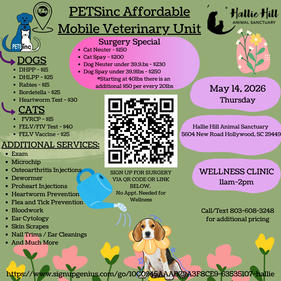 Hallie Hill & PETSinc Affordable Mobile Veterinary Unit