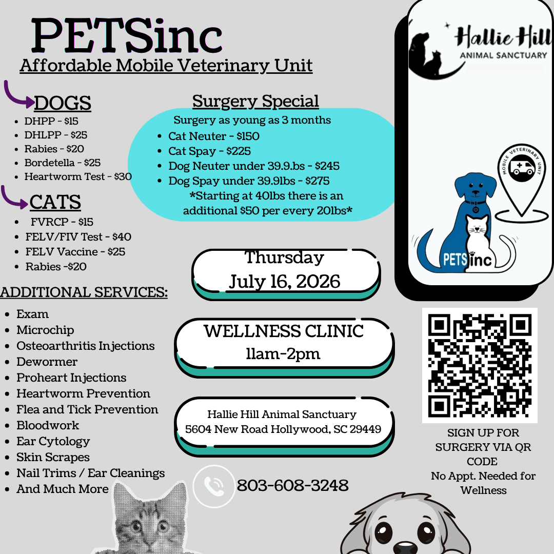 Hallie Hill & PETSinc Affordable Mobile Veterinary Unit