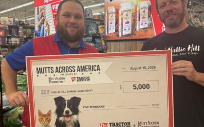 Hallie Hill Named a 2026 Mutts Across America Grant Recipient