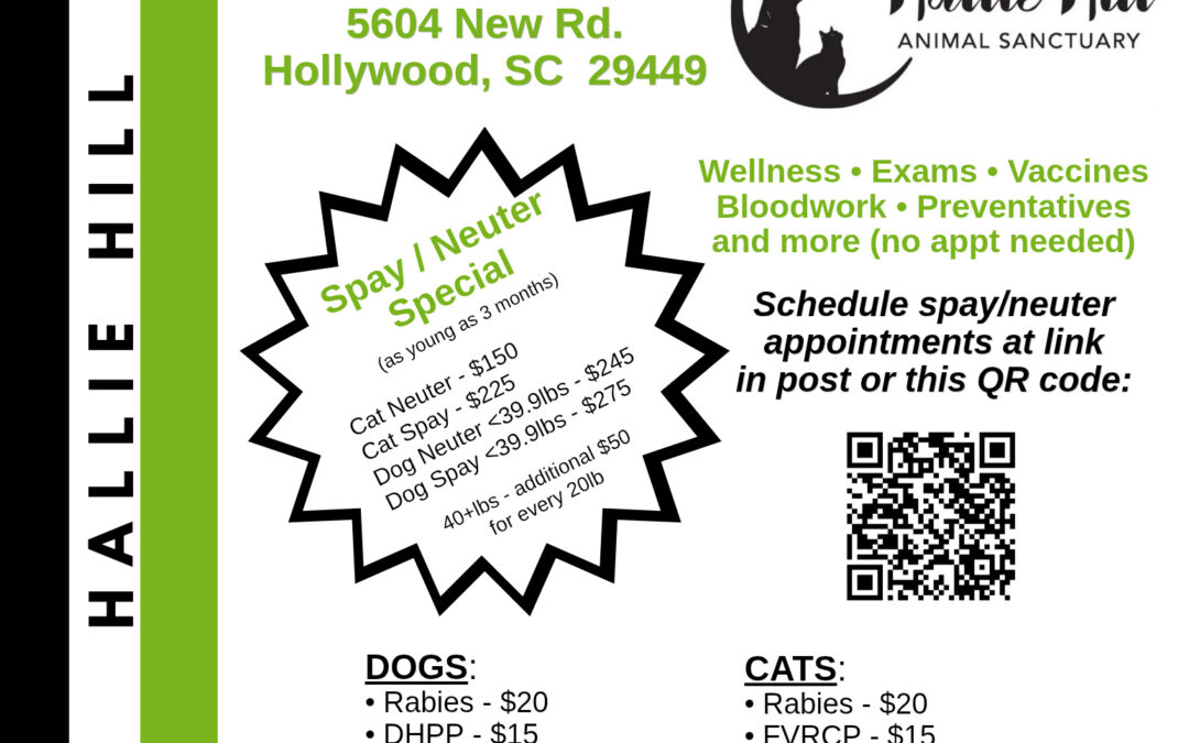 September PETSinc Mobile Vet Clinic Returns to Hallie Hill